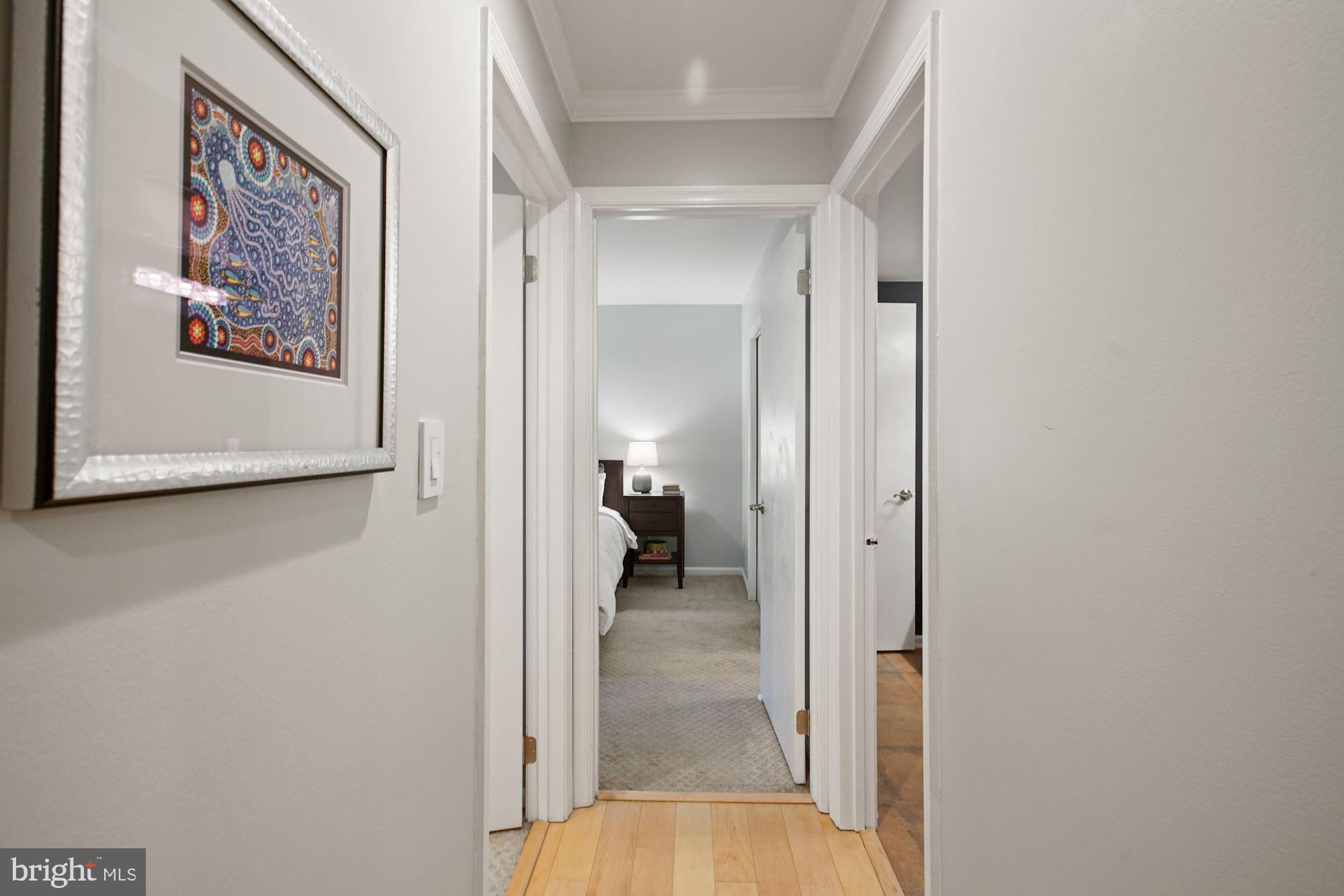4519 28th Road South, Unit 45 Arlington, VA 22206 - Photo 12 of 27 Hallway to bedrooms and bath