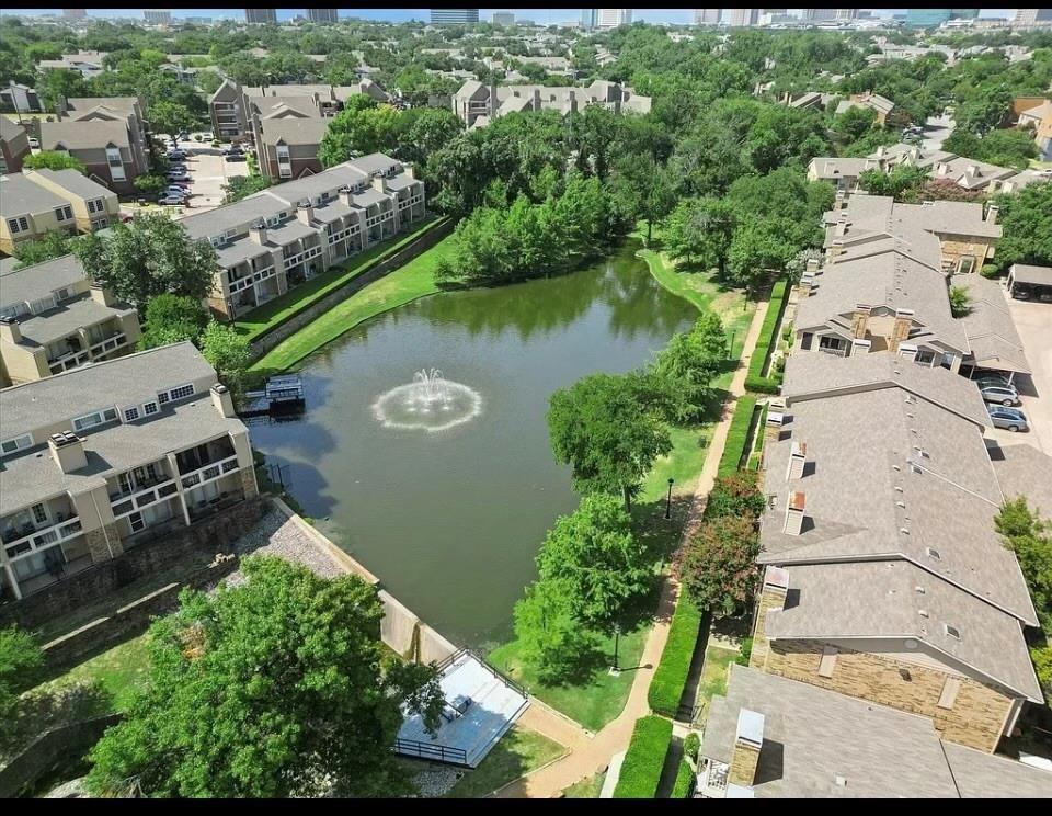 14277 Preston Road, Unit 221 Dallas, TX 75254 - Photo 1 of 8 Wake up every day to peaceful water views right outside your door! This rare Preston on the Creek community offers beautiful ponds, fountains, walking paths, and mature trees that make you forget you're in the heart of North Dallas. Homes with this kind of setting don't come along often. Come see why everyone loves living here!