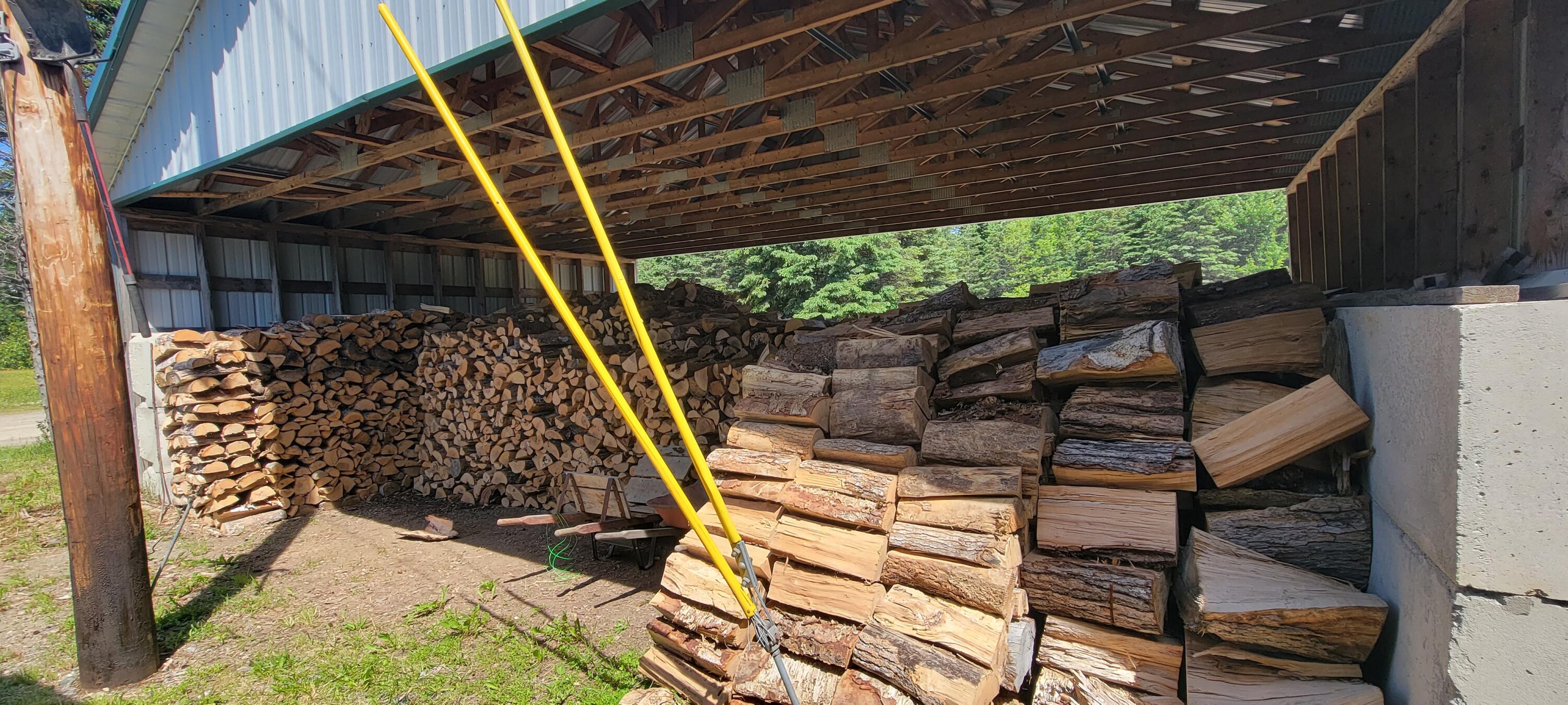 53 North Road Patten, ME 04765 - Photo 72 of 97 Firewood Storage