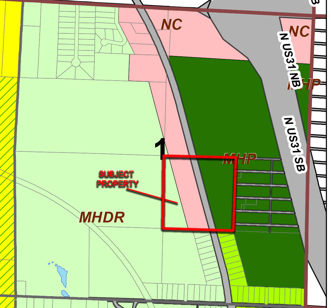 Vl Whitehall Road, Unit EAST Whitehall, MI 49461 - Photo 3 of 3 VL Whitehall-Zoning Map
