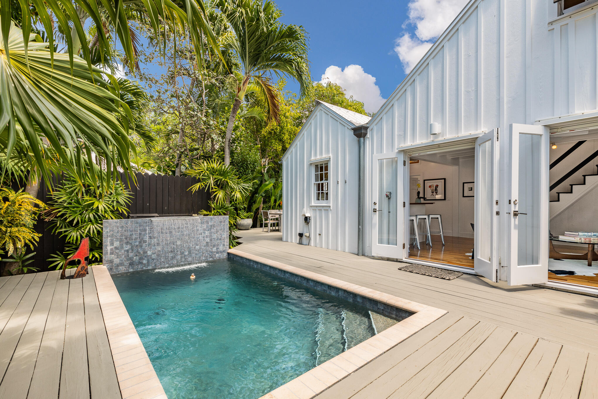 819 Elizabeth Street Key West, FL 33040 - Photo 22 of 28 a view of outdoor space yard deck patio and fire pit