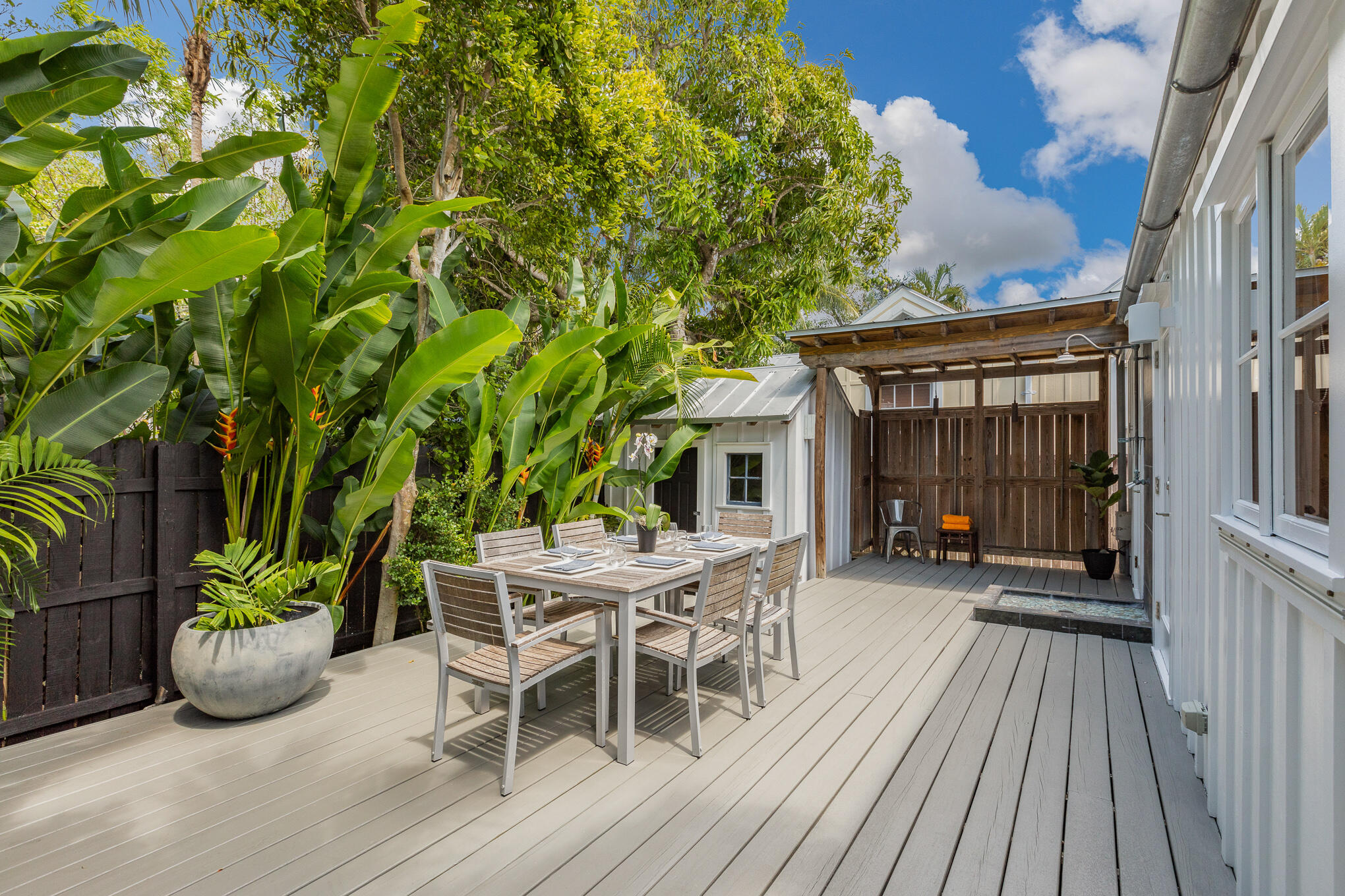 819 Elizabeth Street Key West, FL 33040 - Photo 25 of 28 a view of a house with backyard and sitting area