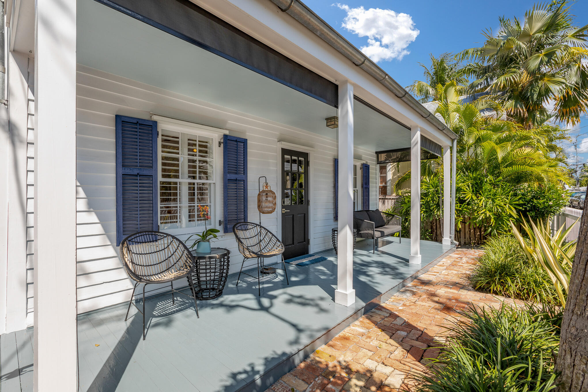 819 Elizabeth Street Key West, FL 33040 - Photo 4 of 28 a view of swimming pool with outdoor seating and plants