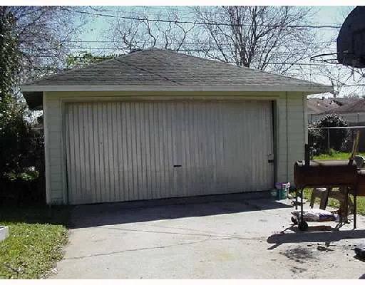 a backyard of a house