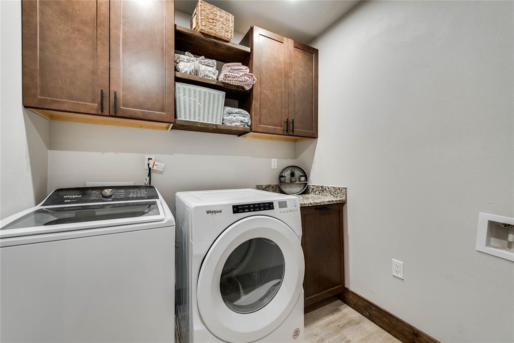 2527 Sutton County Road Ozona, TX 76943 - Photo 33 of 39 a utility room with dryer and washer