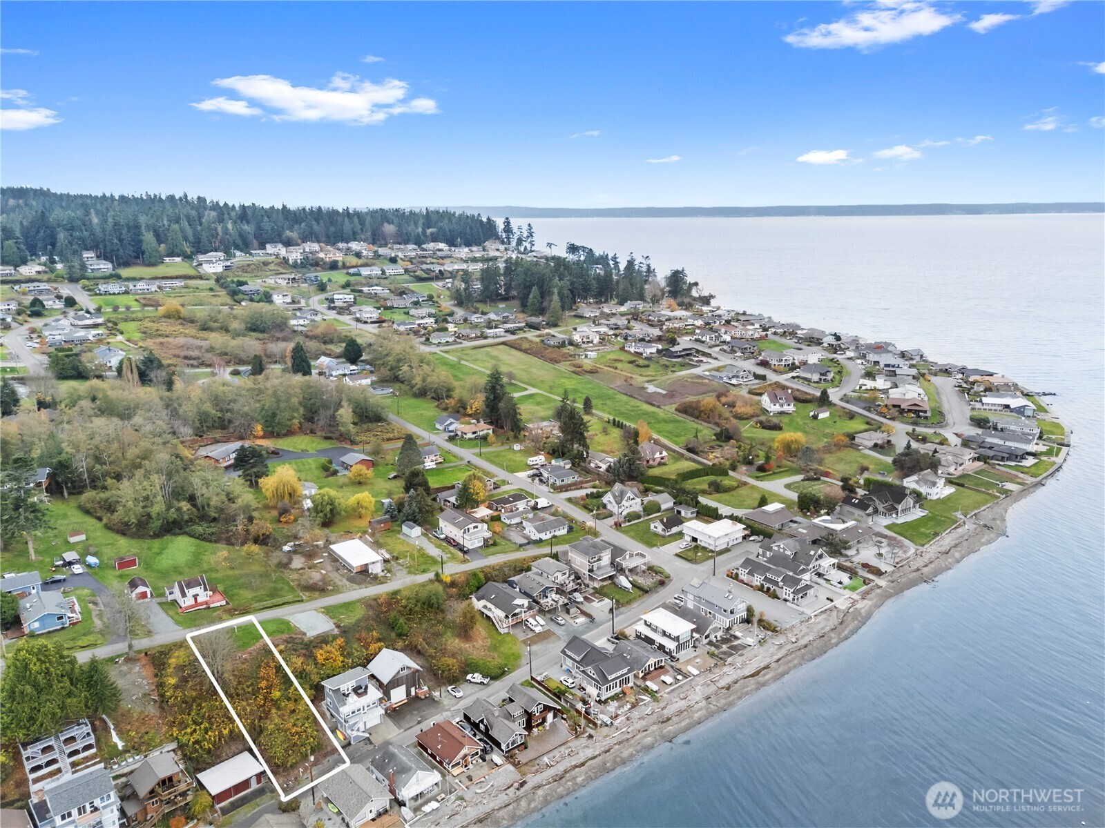 0 Maple Grove Road Camano Island, WA 98282 - Photo 12 of 14 an aerial view of a house