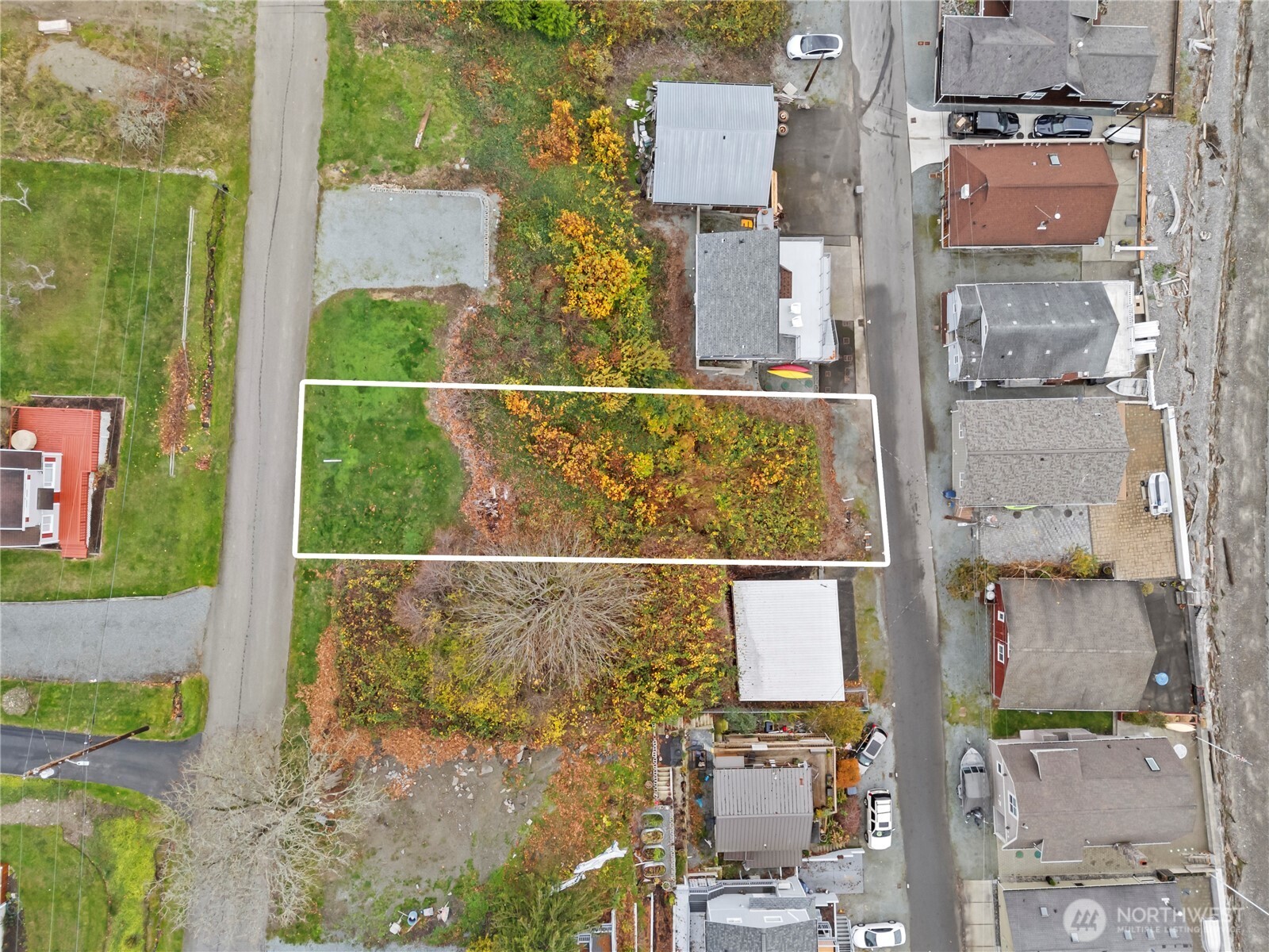 0 Maple Grove Road Camano Island, WA 98282 - Photo 6 of 14 an aerial view of residential houses with outdoor space