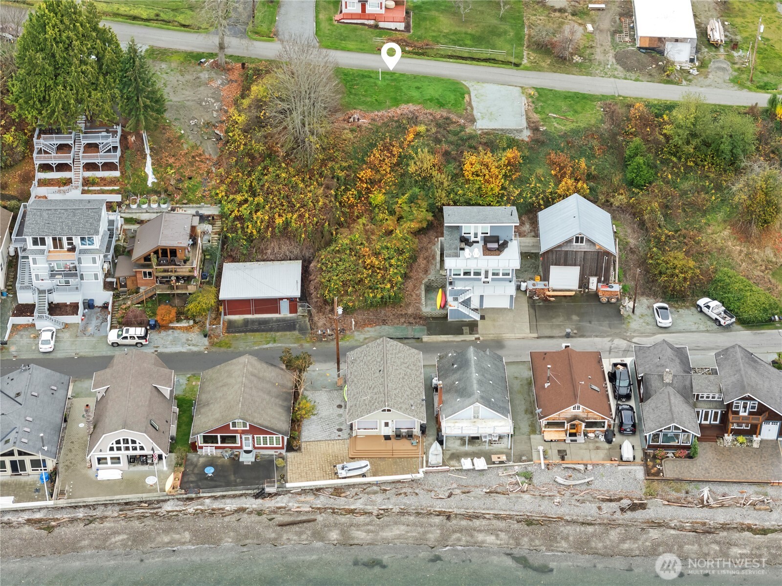 0 Maple Grove Road Camano Island, WA 98282 - Photo 10 of 14 an aerial view of a house with outdoor space
