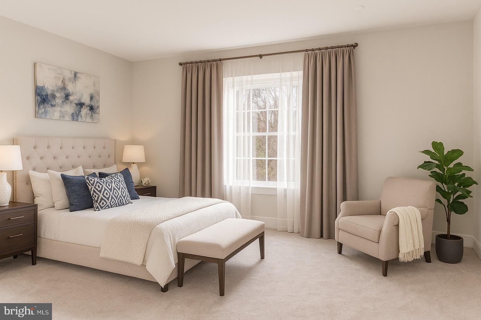 17 Vinter Lane Pasadena, MD 21122 - Photo 32 of 39 a bedroom with a bed and a window