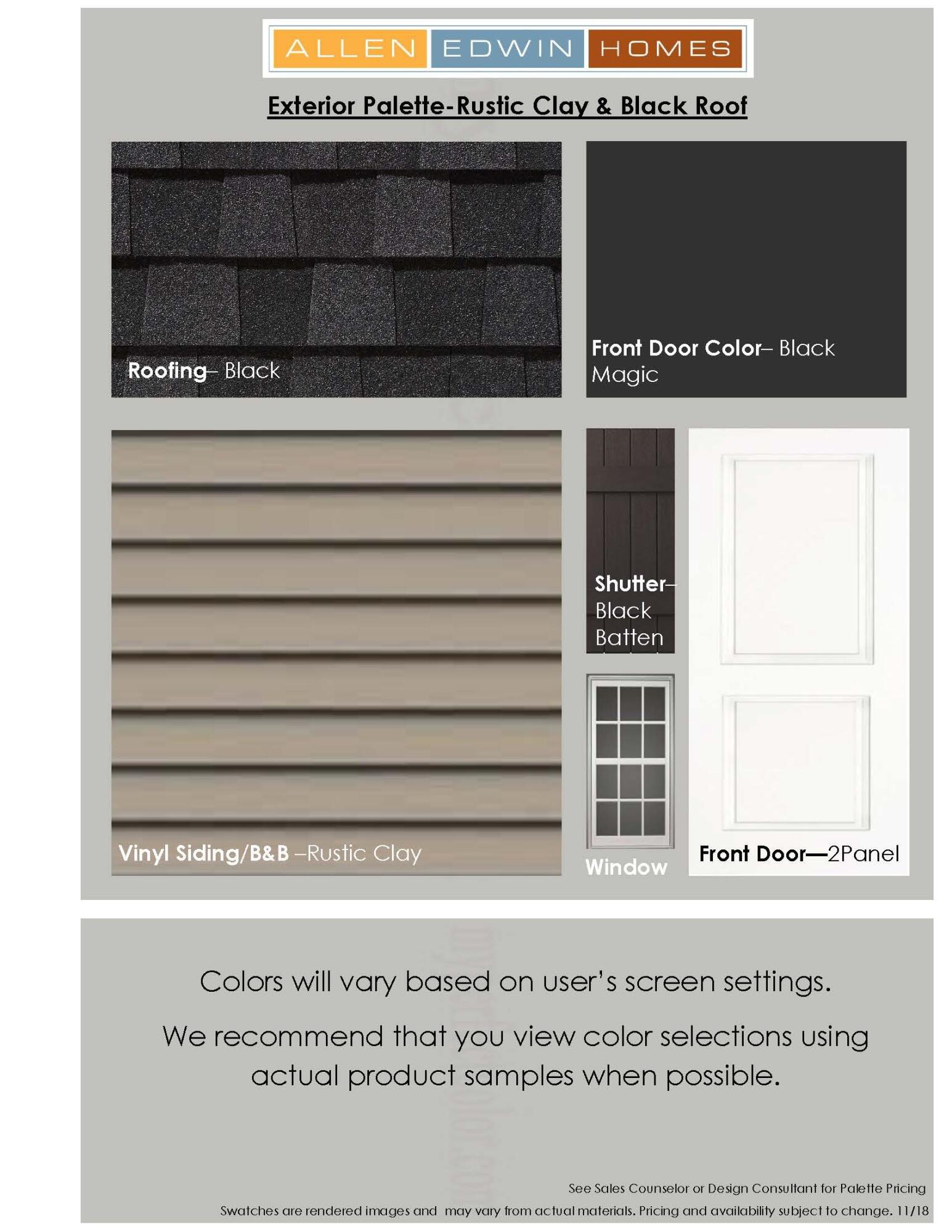 600 Arizona Boulevard Three Rivers, MI 49093 - Photo 21 of 29 MFW0034 EXTERIOR PALETTE