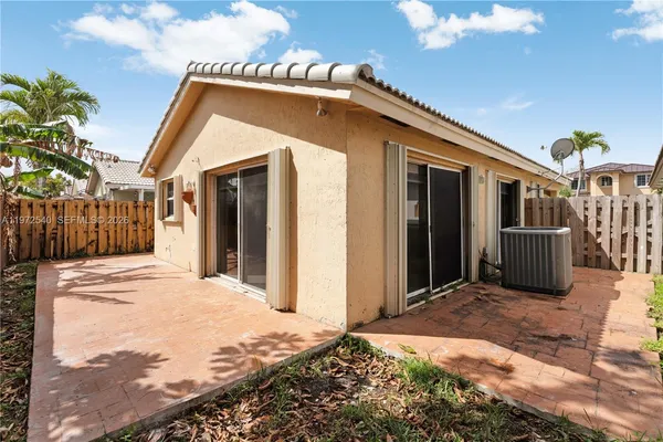 a view of a house with a outdoor space