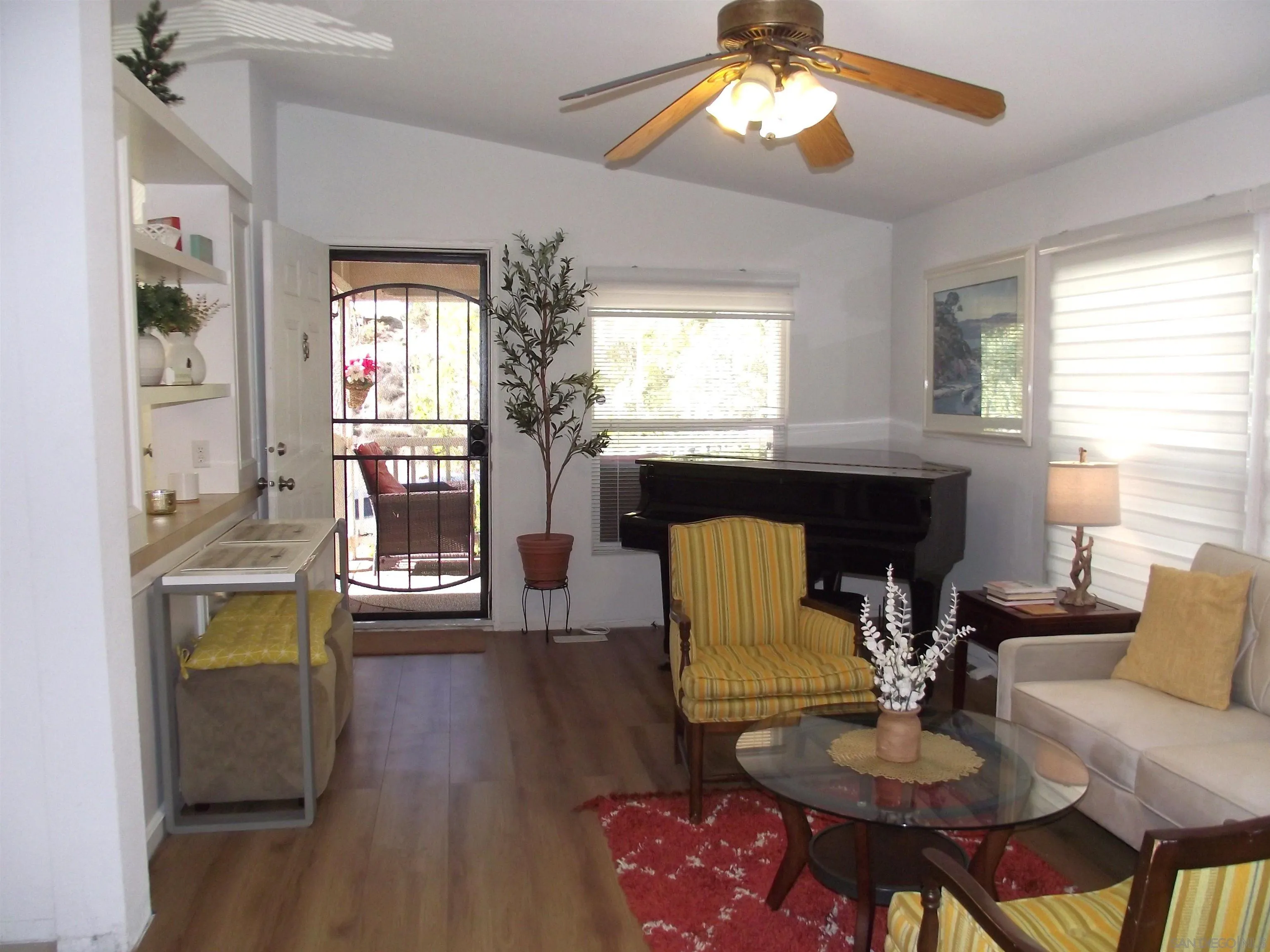 35109 Highway 79, Unit SPC/ #15 Warner Springs, CA 92086 - Photo 23 of 35 a living room with furniture and a fireplace