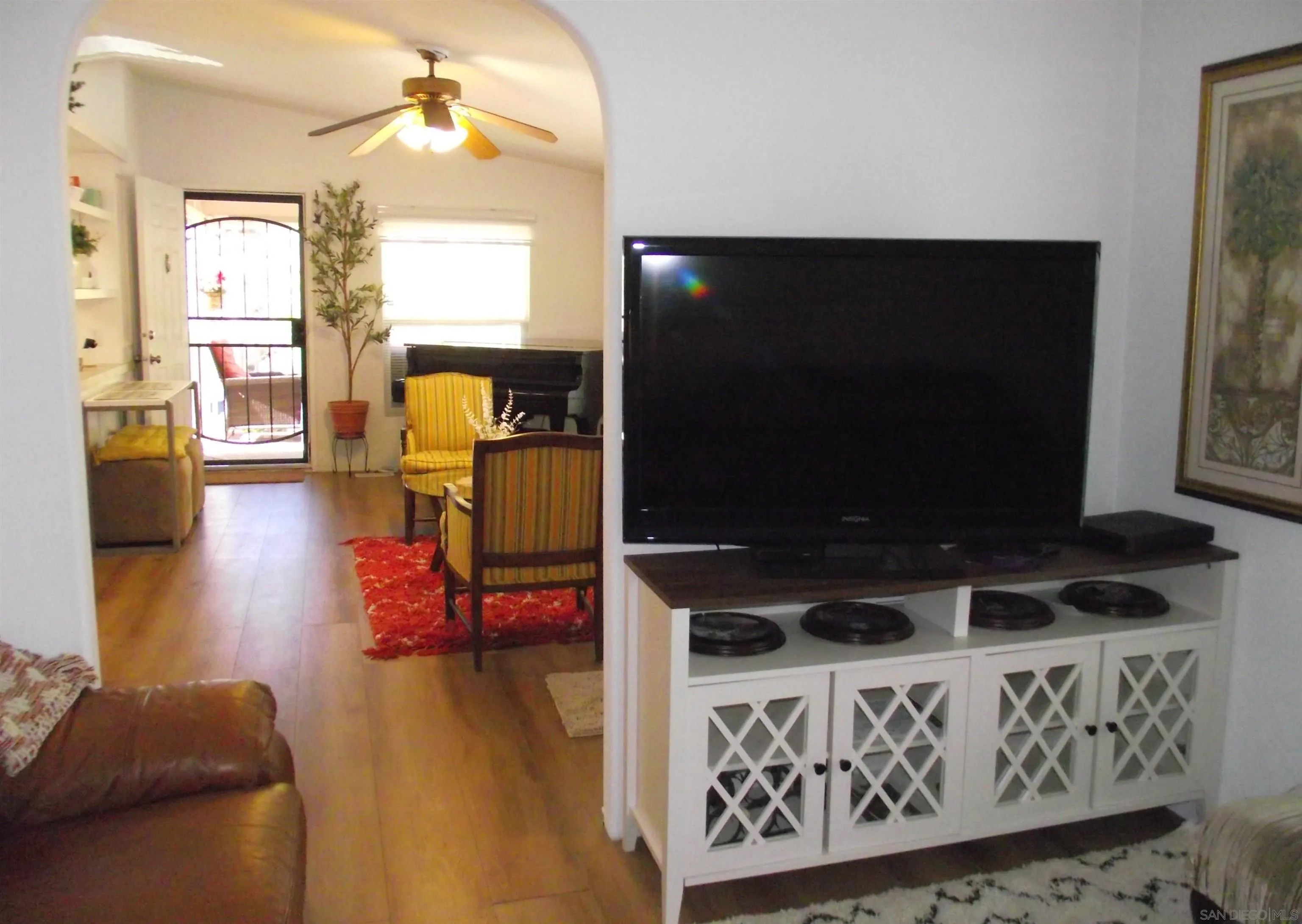 35109 Highway 79, Unit SPC/ #15 Warner Springs, CA 92086 - Photo 10 of 35 a living room with furniture and a flat screen tv