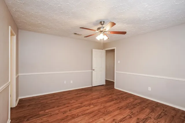 wooden floor in an empty room