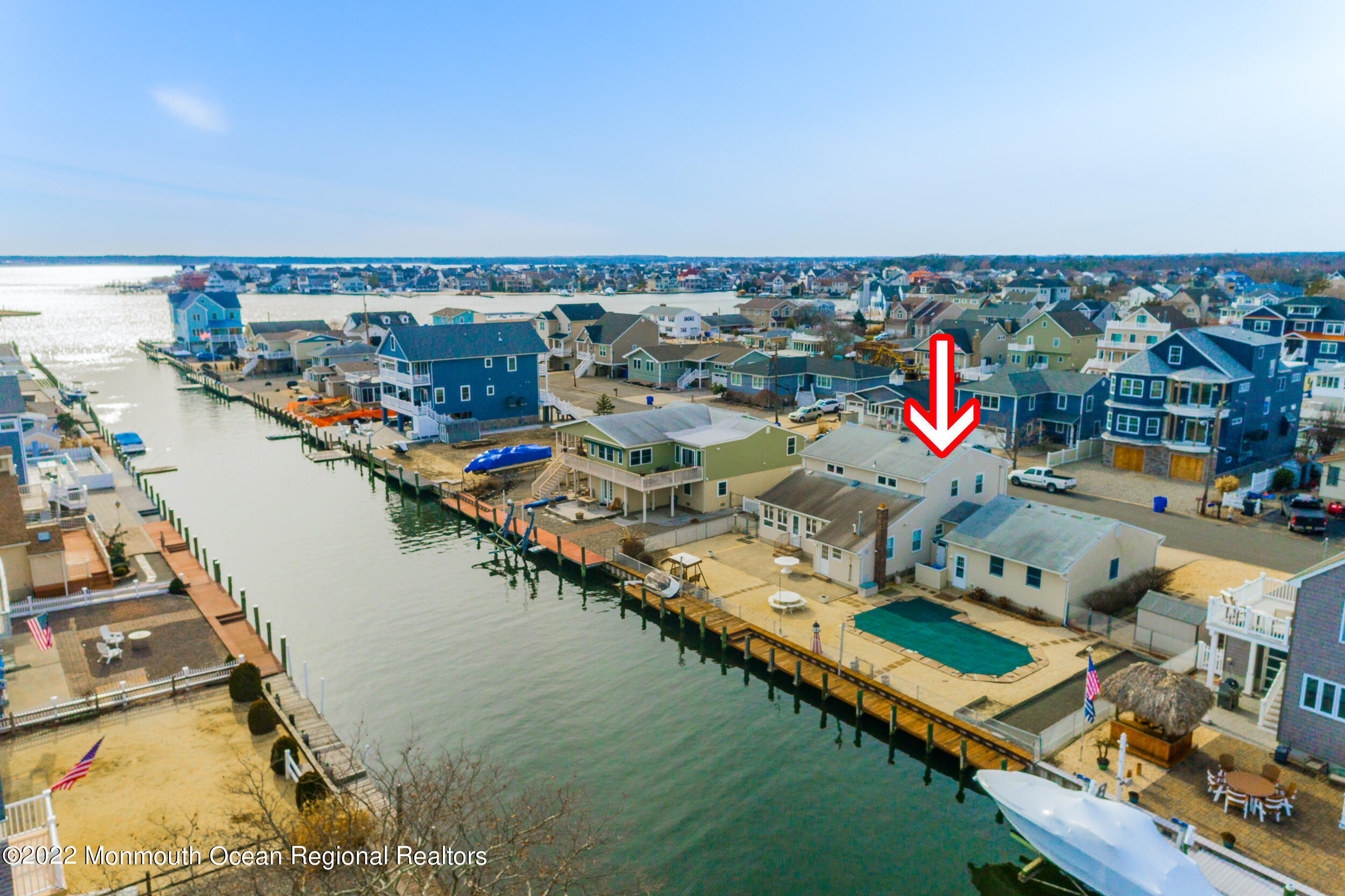23 Neptune Road Toms River, NJ 08753 - Photo 34 of 36 an aerial view of residential houses with outdoor space