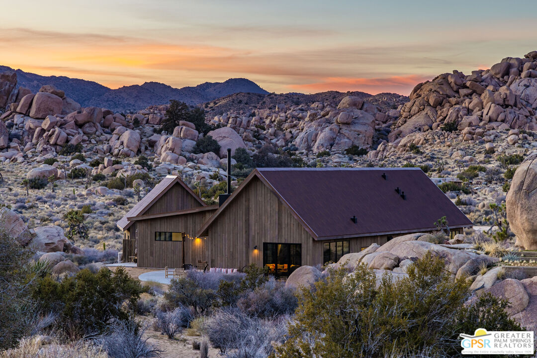 1653 Roadrunner Rut Pioneertown, CA 92268 - Photo 54 of 60 a aerial view of a house