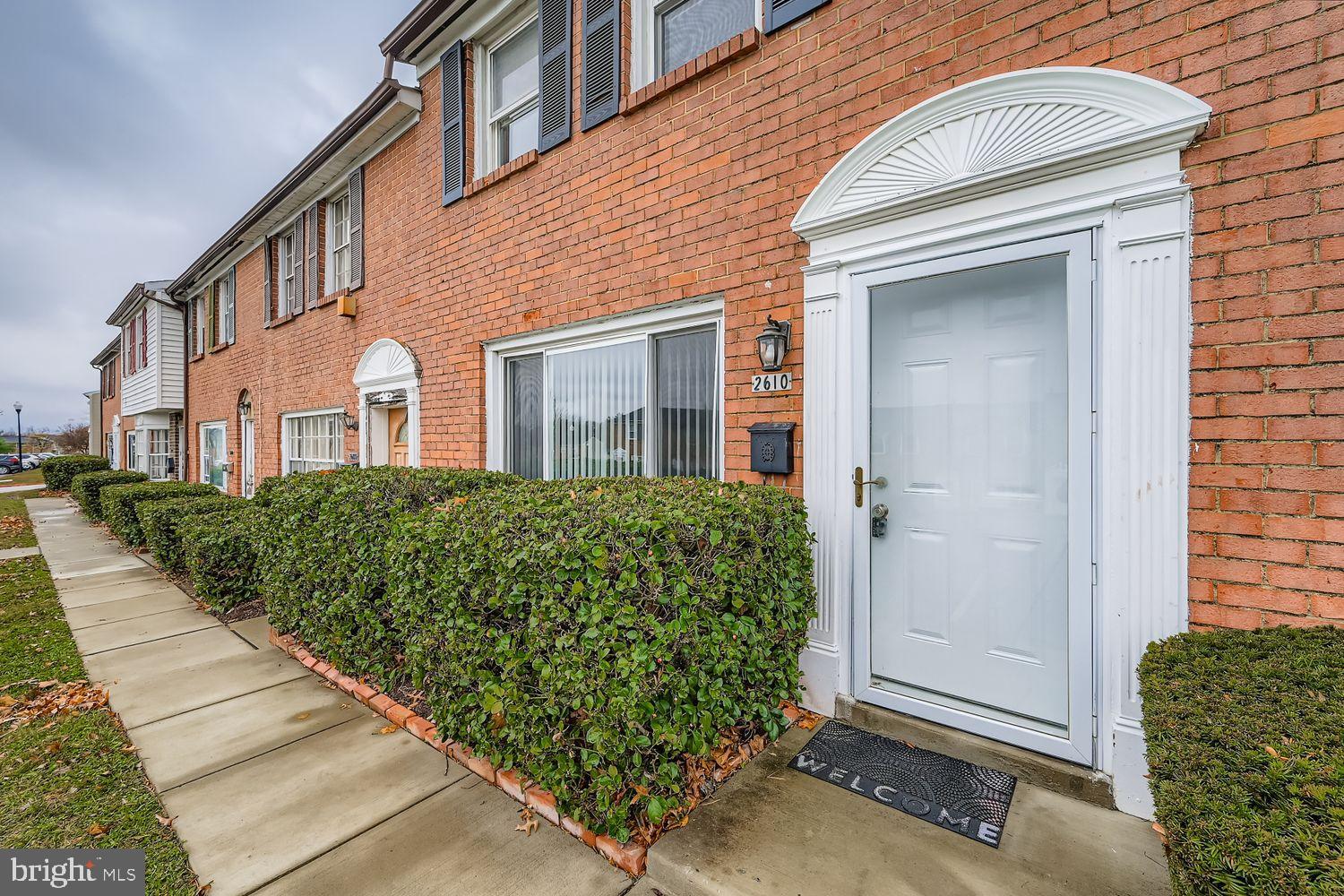 2610 Hallam Court, Unit 2610 Windsor Mill, MD 21244 - Photo 2 of 17 front view of a house