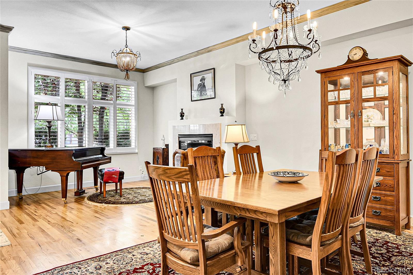 566 Josephine Street Denver, CO 80206 - Photo 5 of 45 a view of a dining room with furniture window and outside view