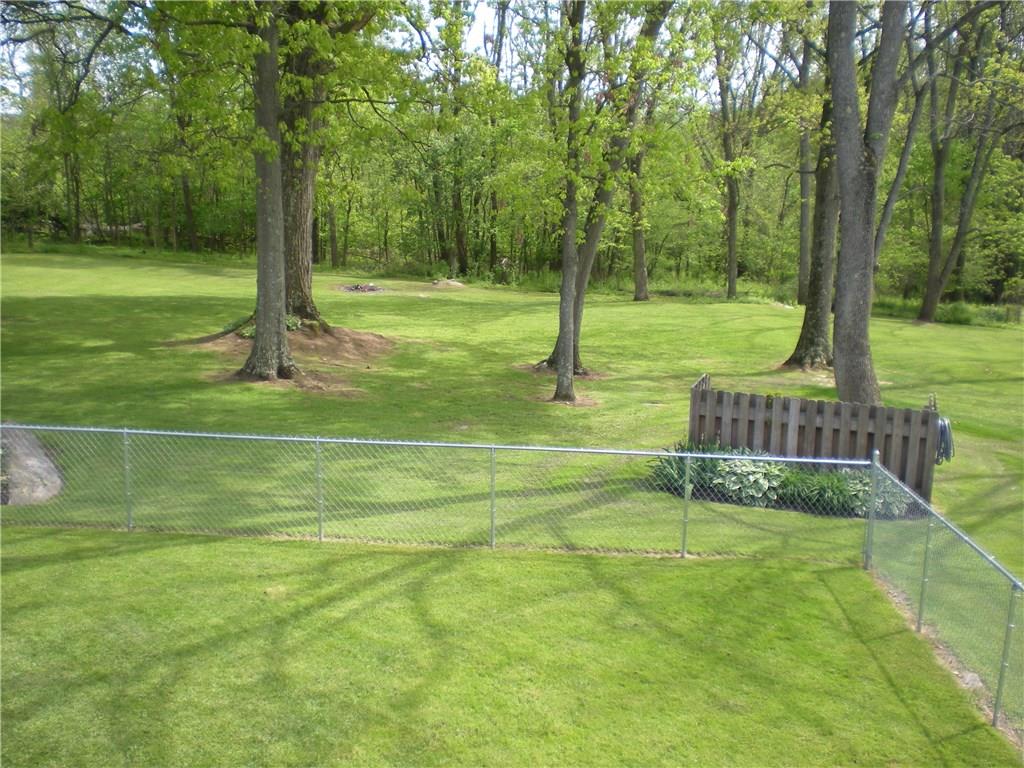 36 Wotring Road Washington, PA 15301 - Photo 14 of 22 View from the deck of the partially fenced yard.