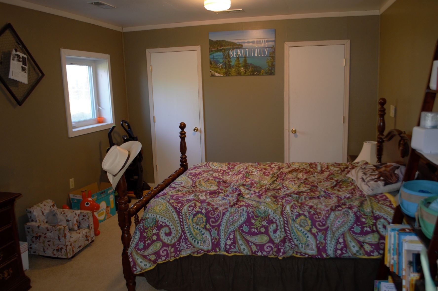 2151 Baggett Road Palmyra, TN 37142 - Photo 17 of 29 a bedroom with a bed and a window