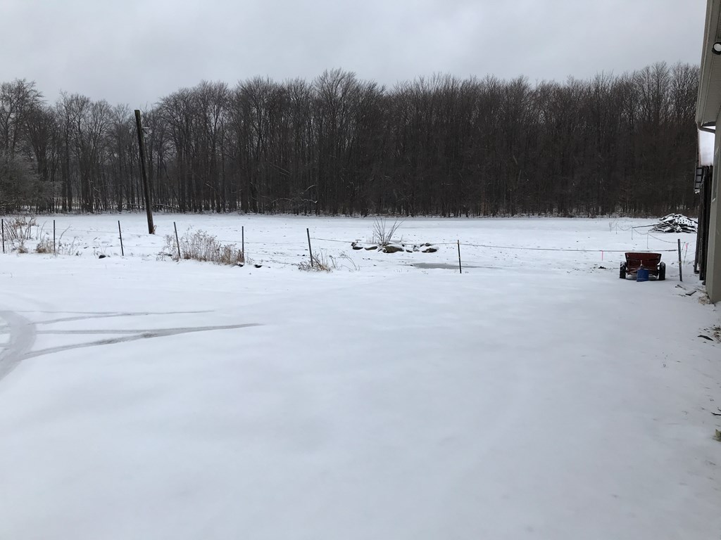 213 Stone Road Franklin, PA 16323 - Photo 26 of 28 a view of a yard with snow on the road