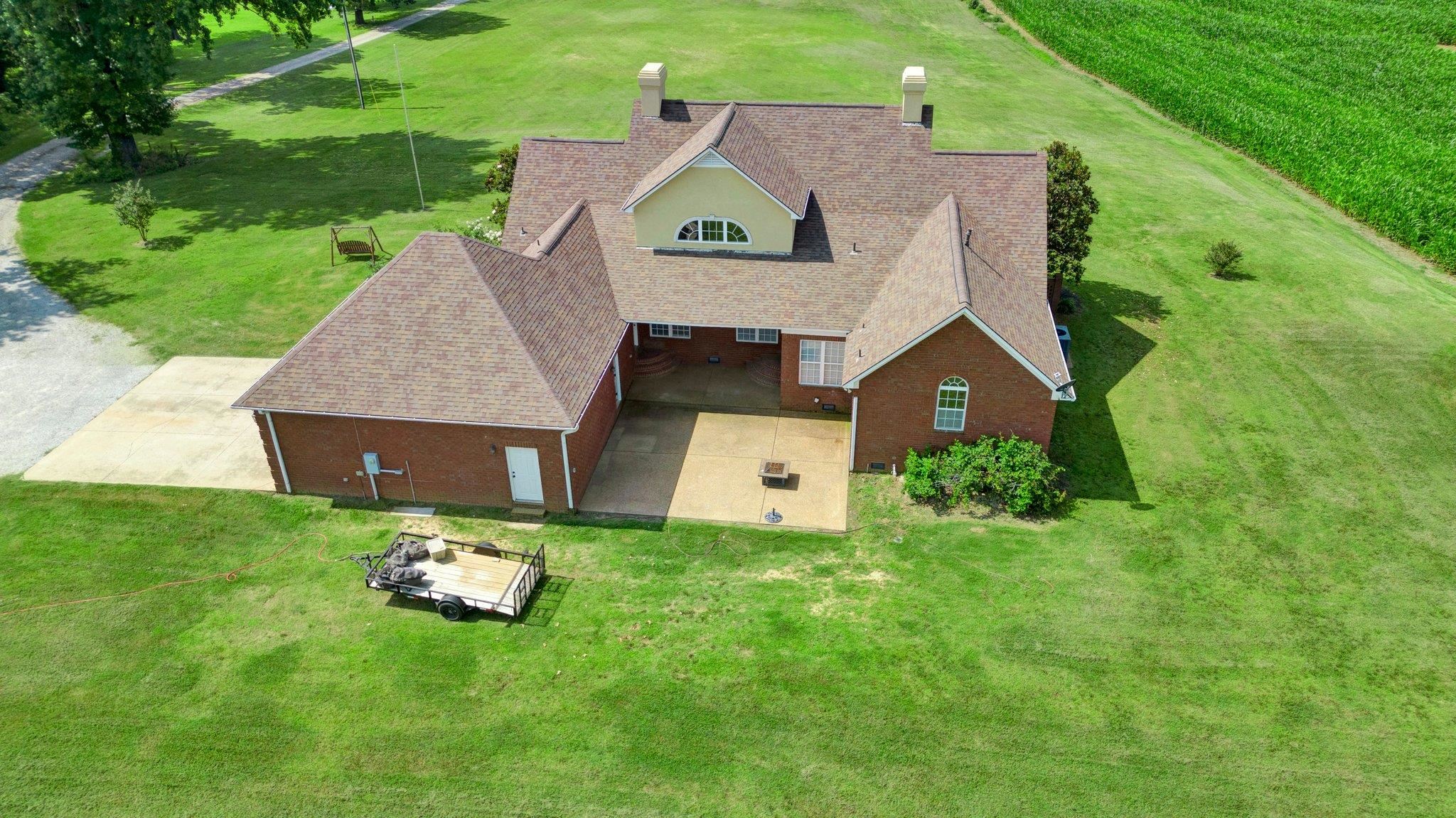 914 Beaver Creek Road Brighton, TN 38011 - Photo 32 of 38 an aerial view of a house