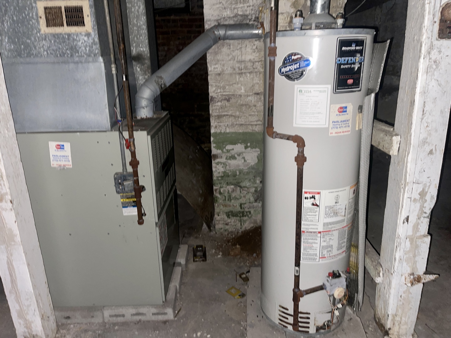 7017 South Wood Street Chicago, IL 60636 - Photo 24 of 25 a close view of water heater room