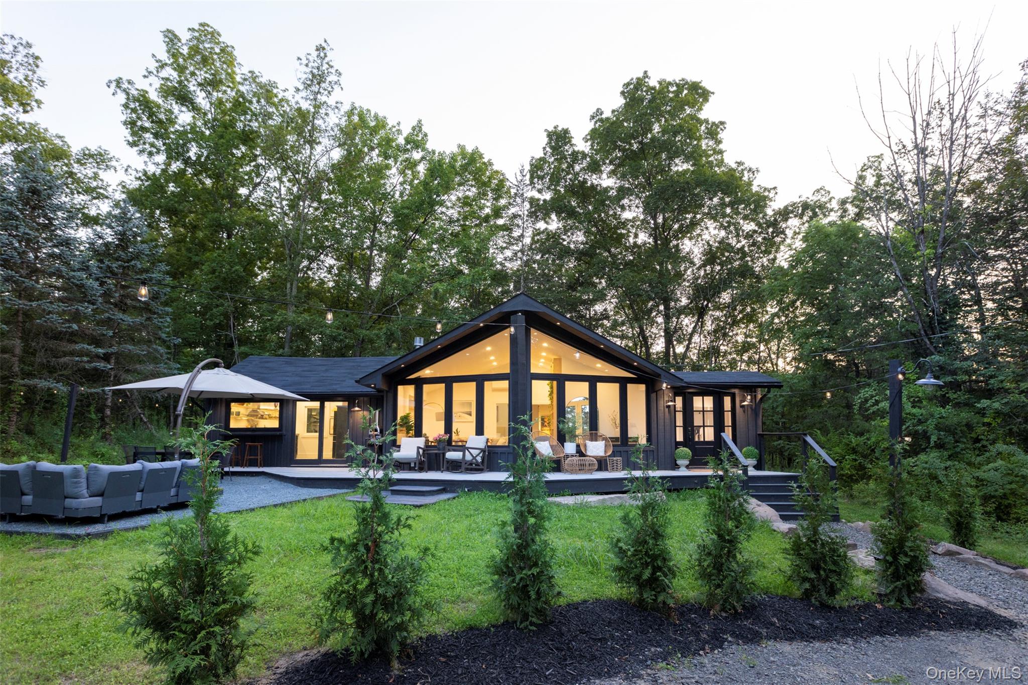 83 Sages Loop Road Kerhonkson, NY 12446 - Photo 26 of 33 a front view of a house with garden