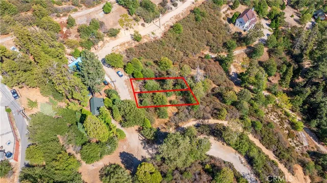 a view of city and mountain