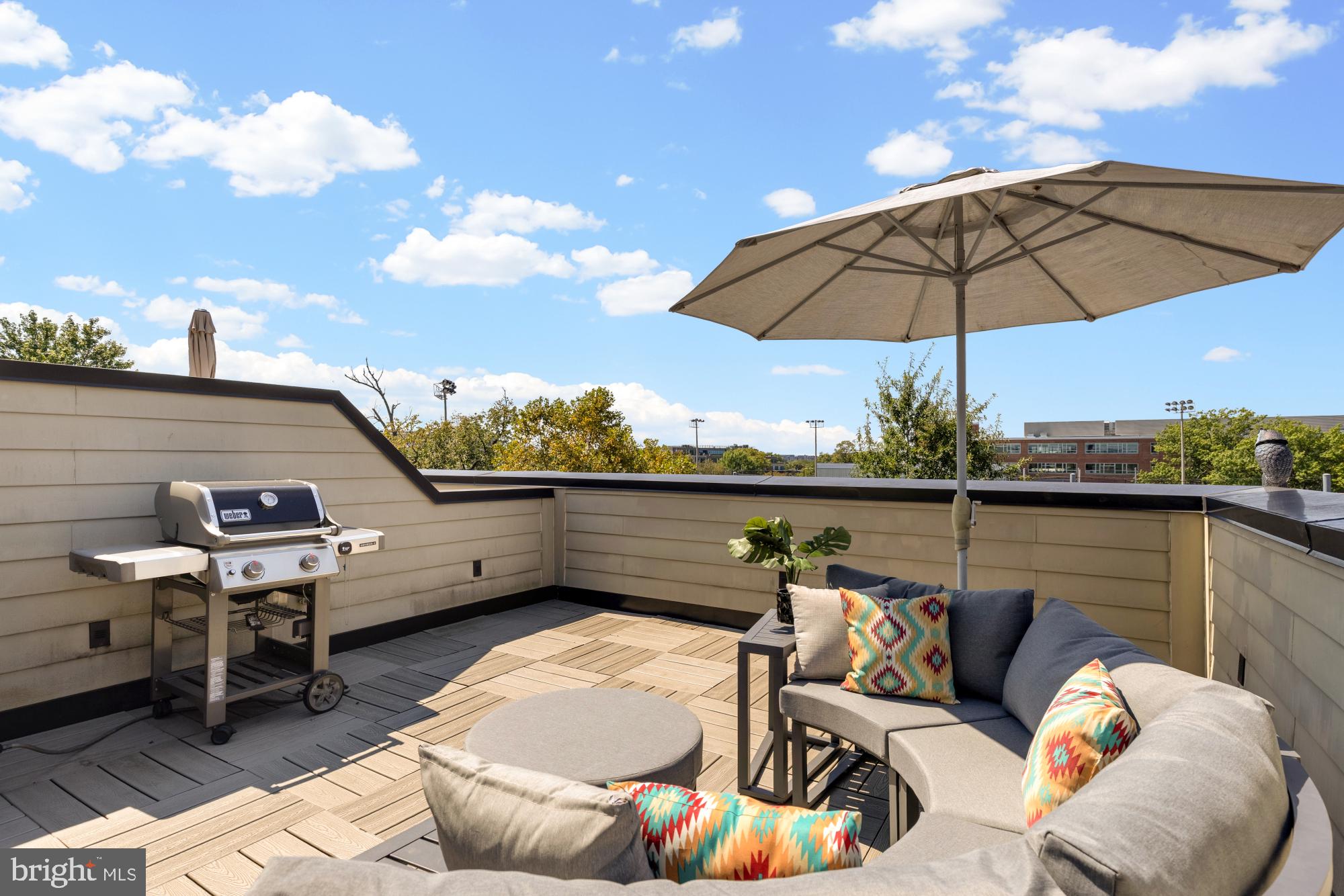 412 13th Street Southeast Washington, DC 20003 - Photo 40 of 62 a terrace view with seating space