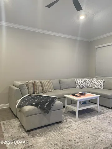 a living room with a couch