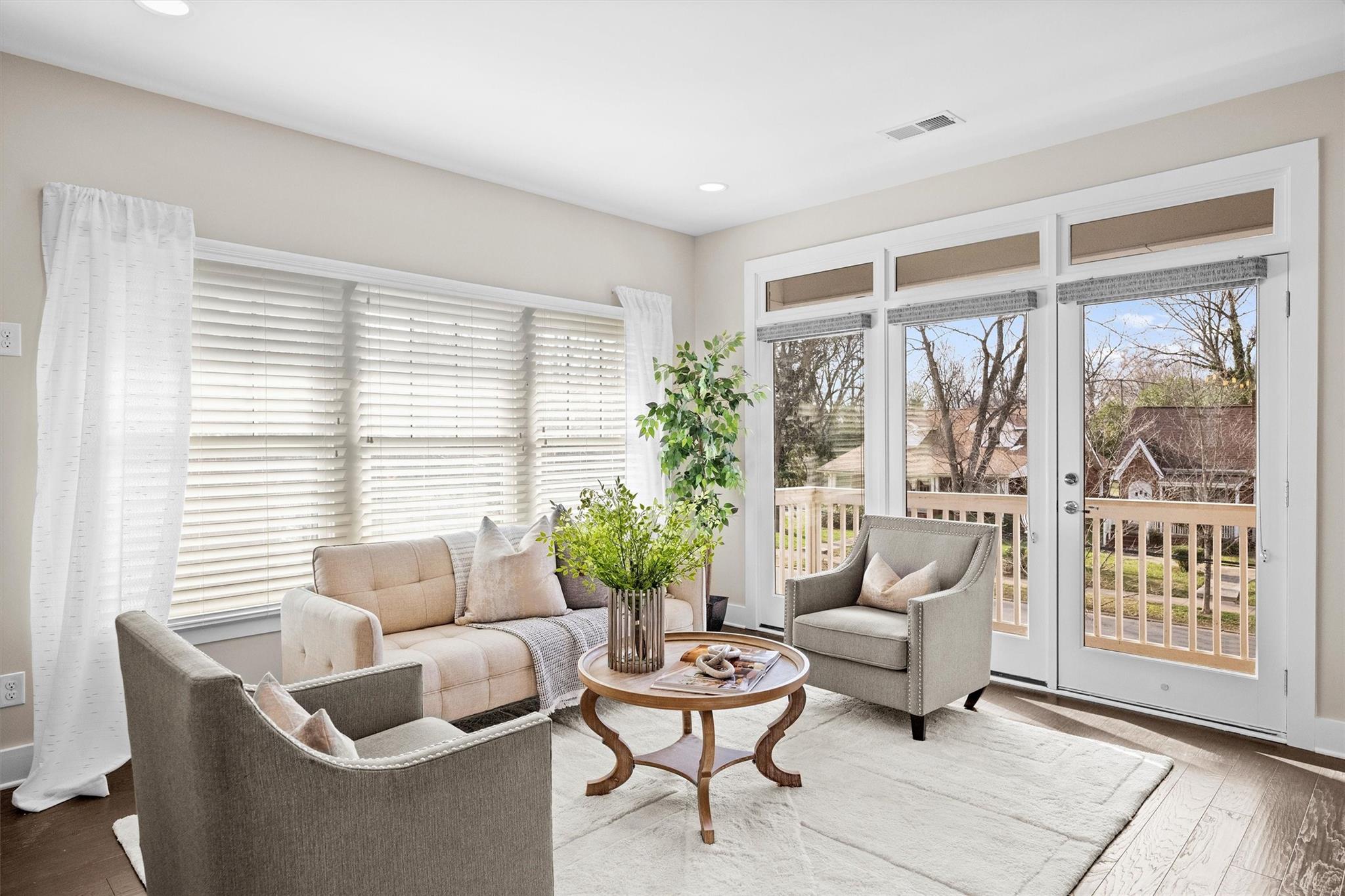 131 Grandin Road Charlotte, NC 28208 - Photo 13 of 45 a living room with furniture and a large window