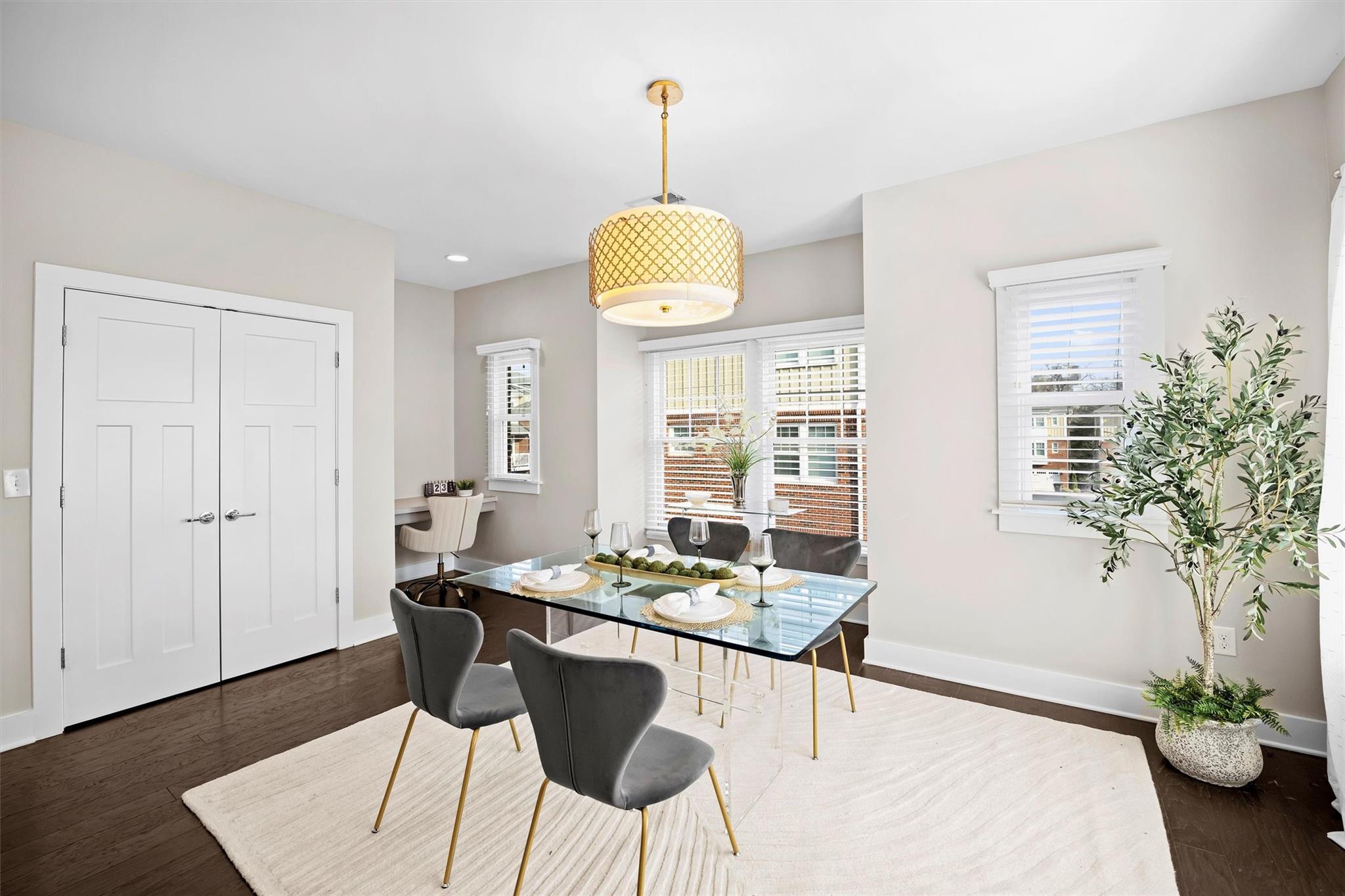 131 Grandin Road Charlotte, NC 28208 - Photo 25 of 45 a dining room with furniture and window