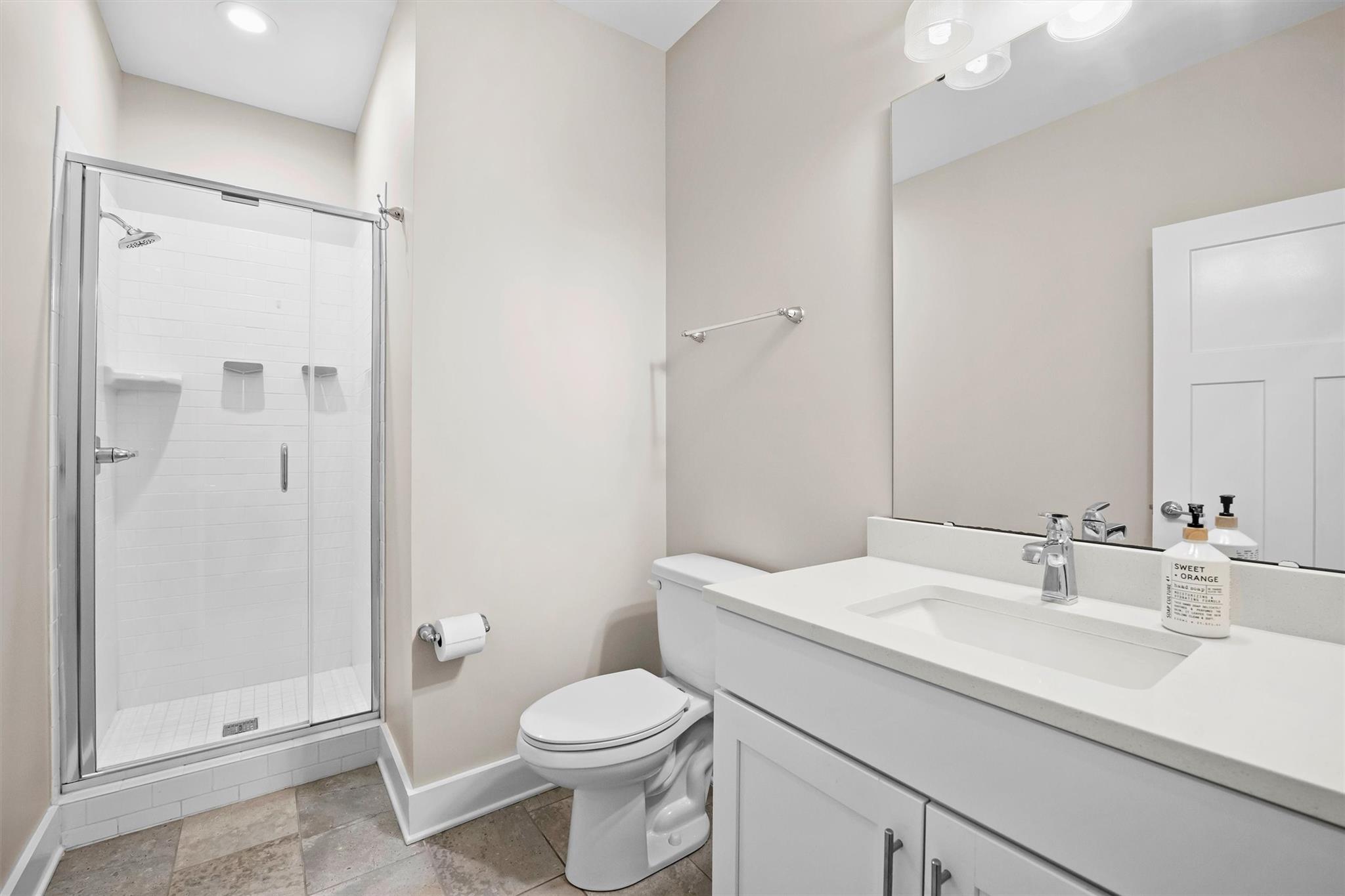 131 Grandin Road Charlotte, NC 28208 - Photo 41 of 45 a bathroom with a sink toilet and shower