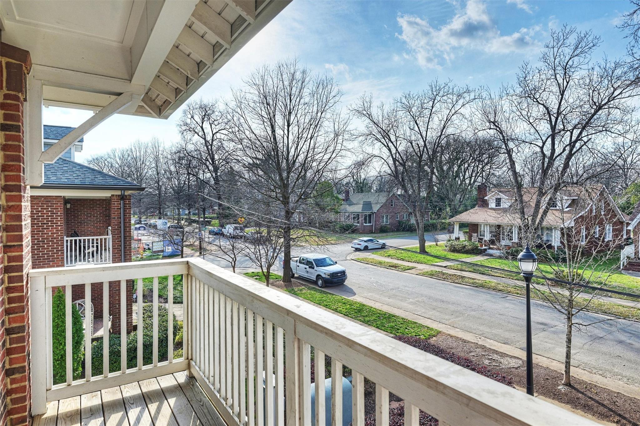 131 Grandin Road Charlotte, NC 28208 - Photo 43 of 45 a view of a street from a balcony