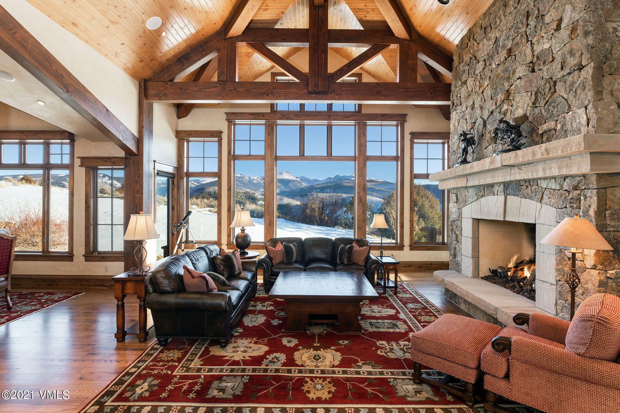 5 Casteel Ridge Edwards, CO 81632 - Photo 23 of 31 a living room with furniture and a fireplace