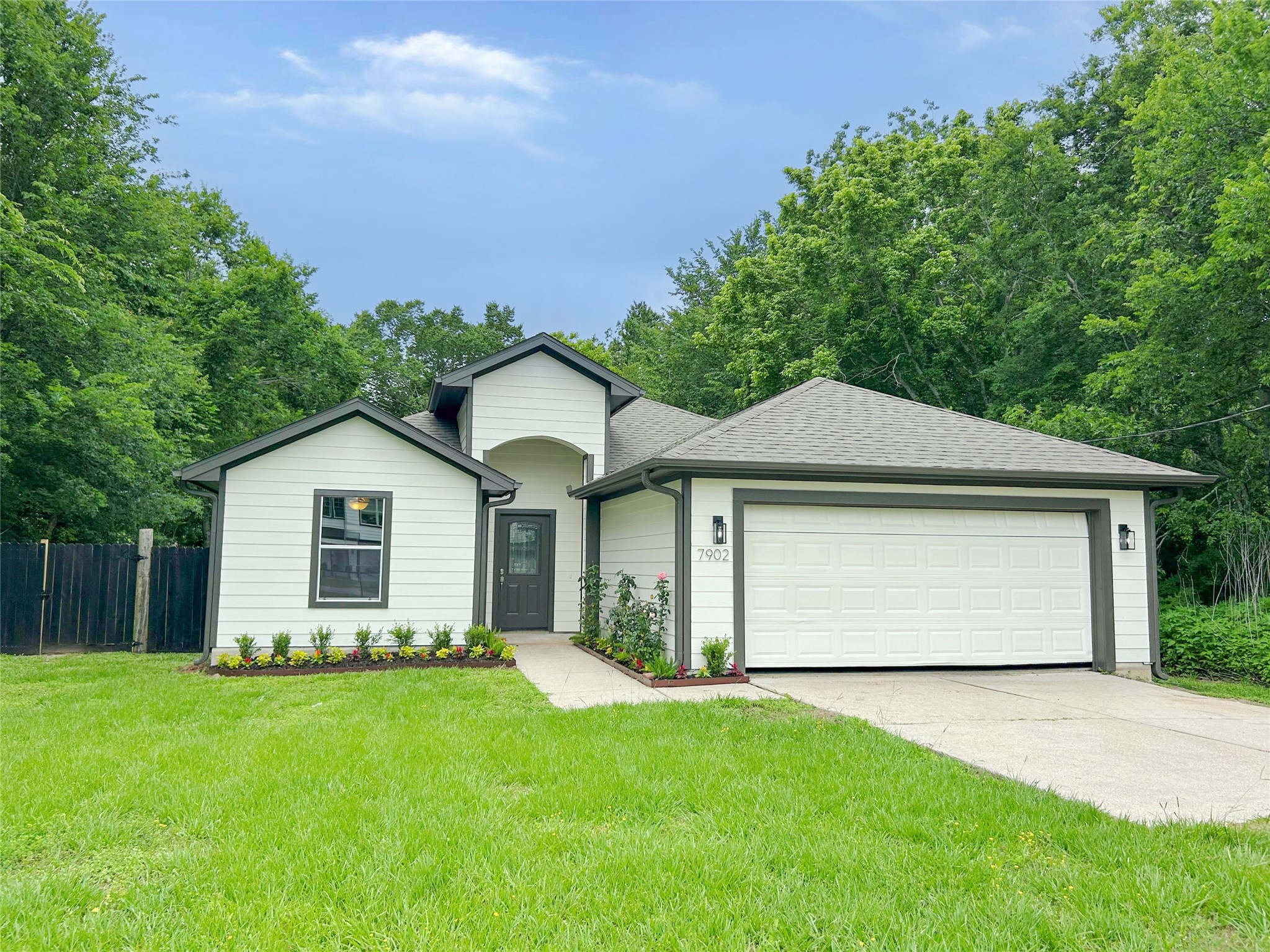 7902 Masters Manvel, TX 77578 - Photo 1 of 21 Look at this beautiful exterior design. The exterior features new exterior paint, a new roof and updated landscaping.