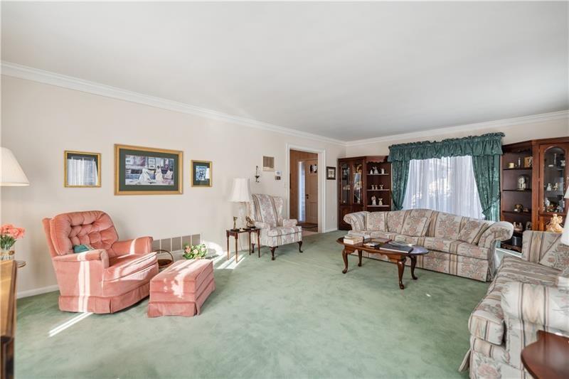 229 Crawford Lane Rostraver Township, PA 15012 - Photo 12 of 48 a living room with furniture and a wooden floor