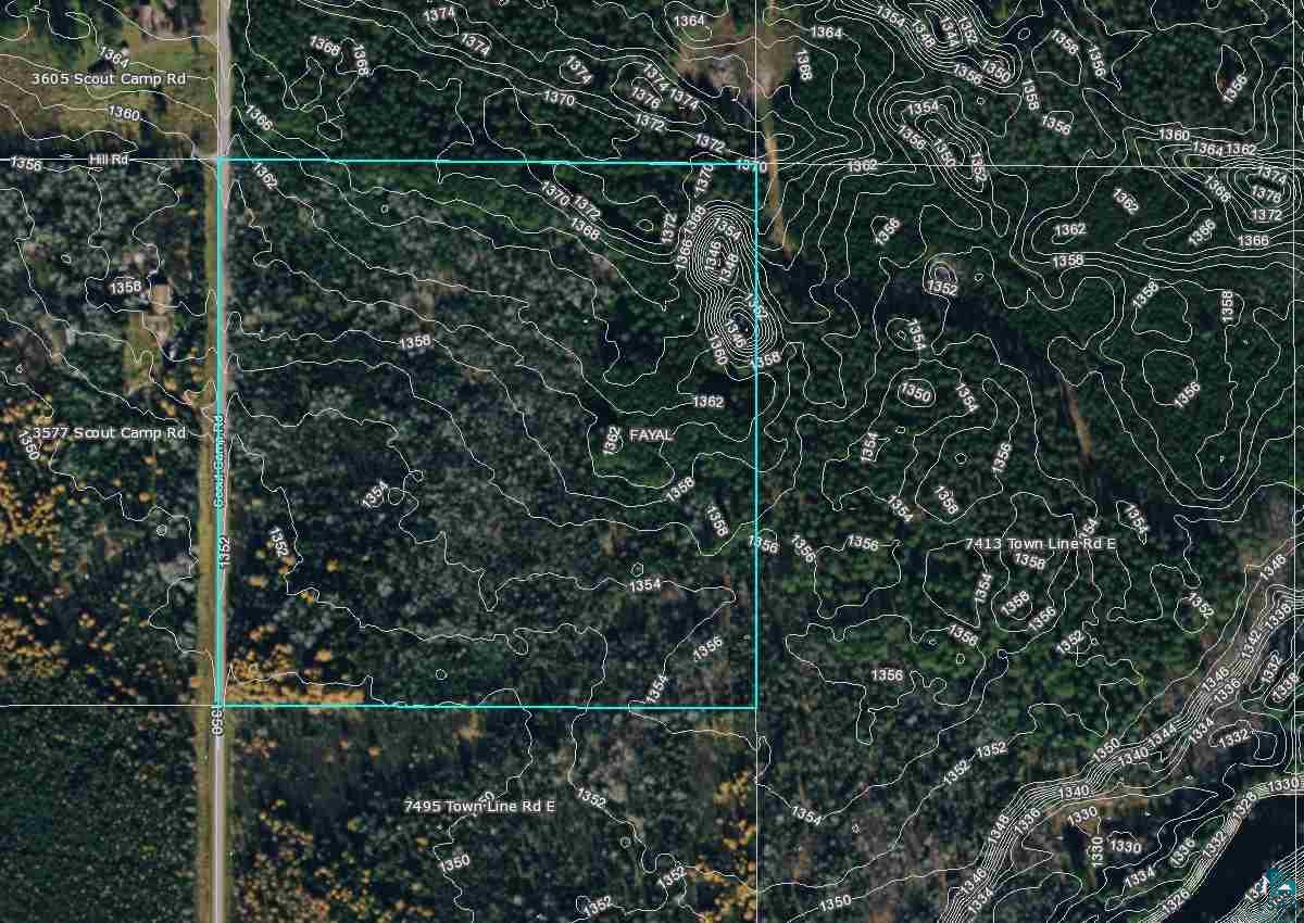 3566 Scout Camp Road Eveleth, MN 55734 - Photo 7 of 16 Topo map
