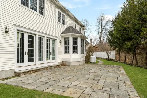 a view of an outdoor space and a yard