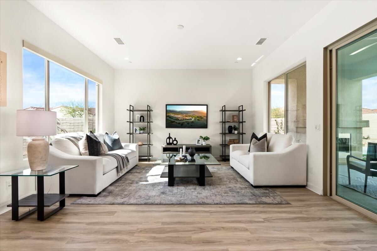 10 Gamay Rancho Mirage, CA 92270 - Photo 26 of 86 a living room with furniture and a flat screen tv