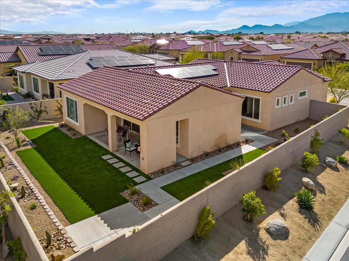 10 Gamay Rancho Mirage, CA 92270 - Photo 42 of 86 an aerial view of a house with a garden