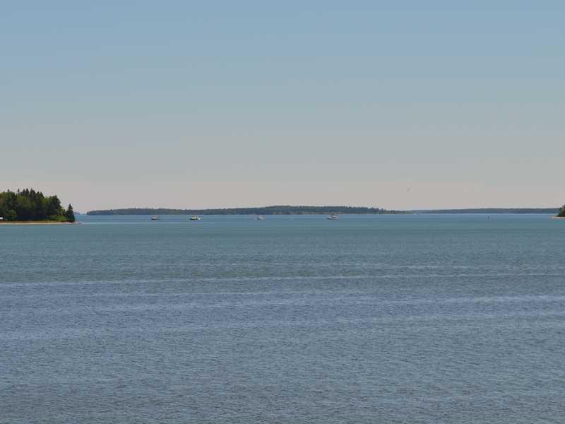 83 Bay Road Brooklin, ME 04616 - Photo 4 of 22 View. Views up the bay