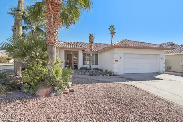 a view of a house with a patio