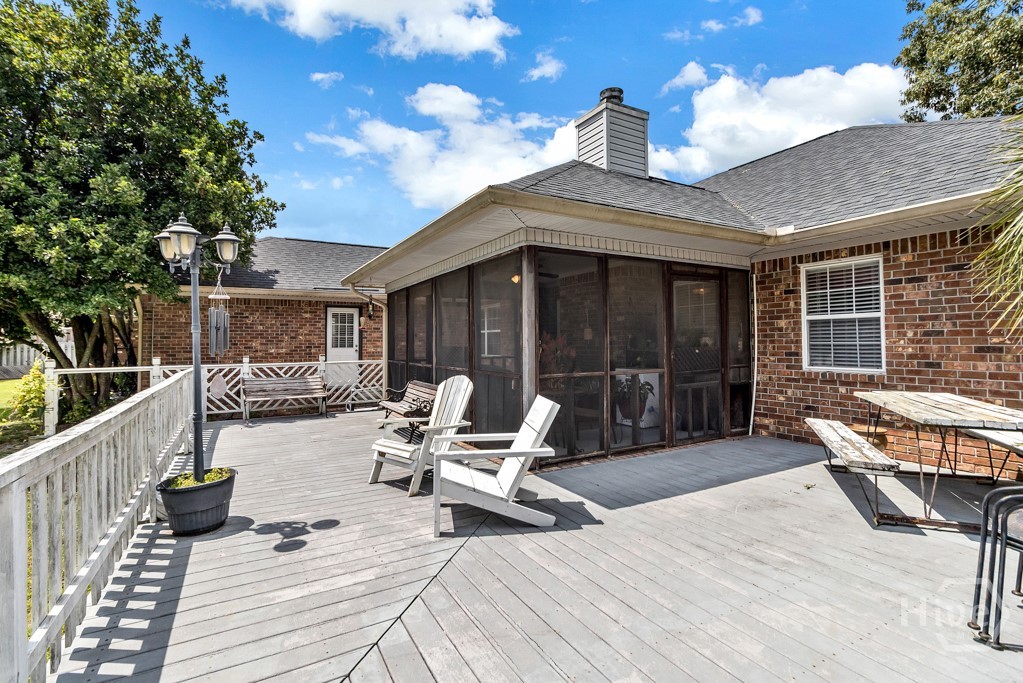 2410 Hodgeville Road Rincon, GA 31326 - Photo 35 of 42 Backyard - Deck