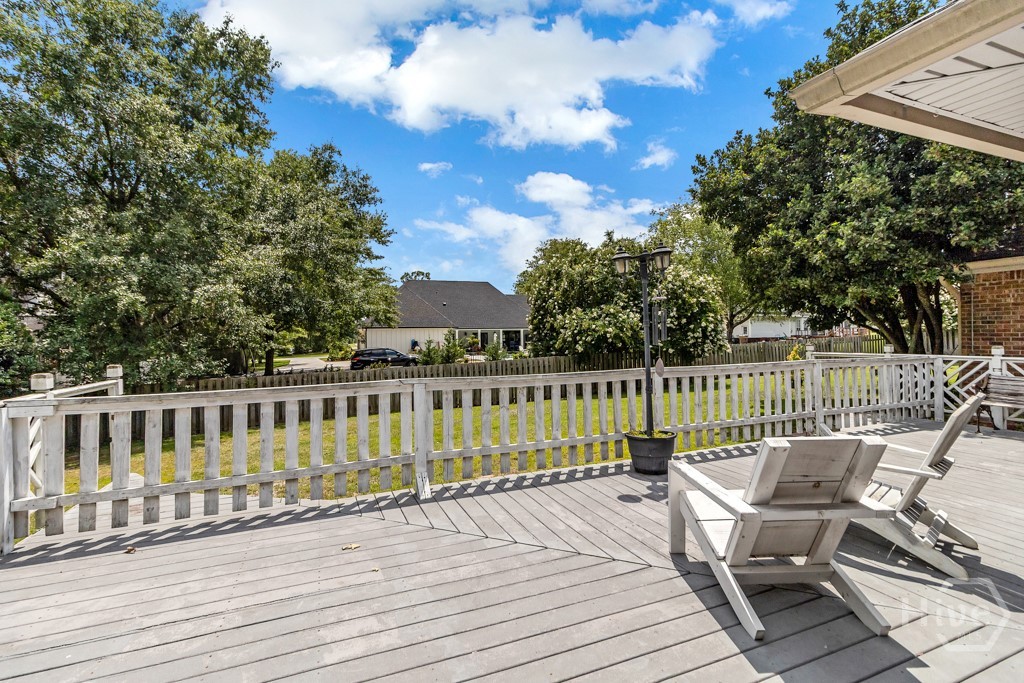 2410 Hodgeville Road Rincon, GA 31326 - Photo 37 of 42 Backyard - Deck