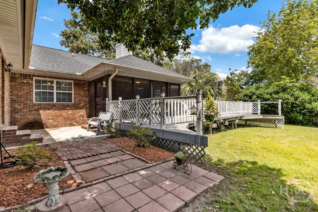 2410 Hodgeville Road Rincon, GA 31326 - Photo 38 of 42 Backyard - Open Patio