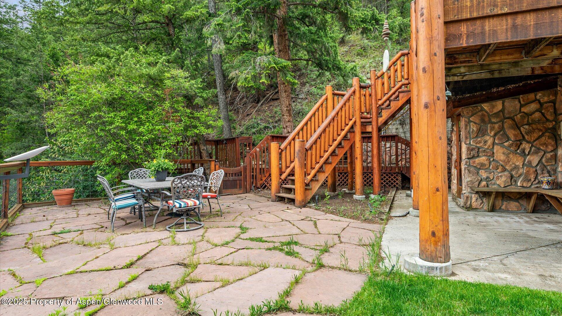 153 Peachblow Road Basalt, CO 81621 - Photo 31 of 36 stone patio