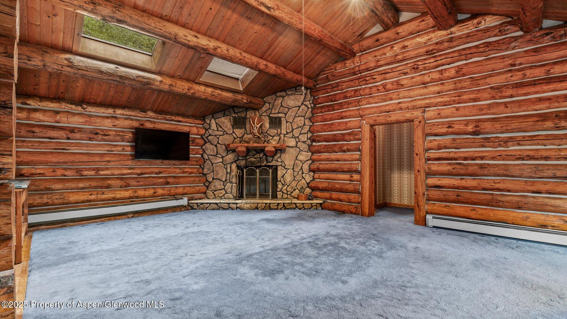 153 Peachblow Road Basalt, CO 81621 - Photo 7 of 36 fireplace in living area