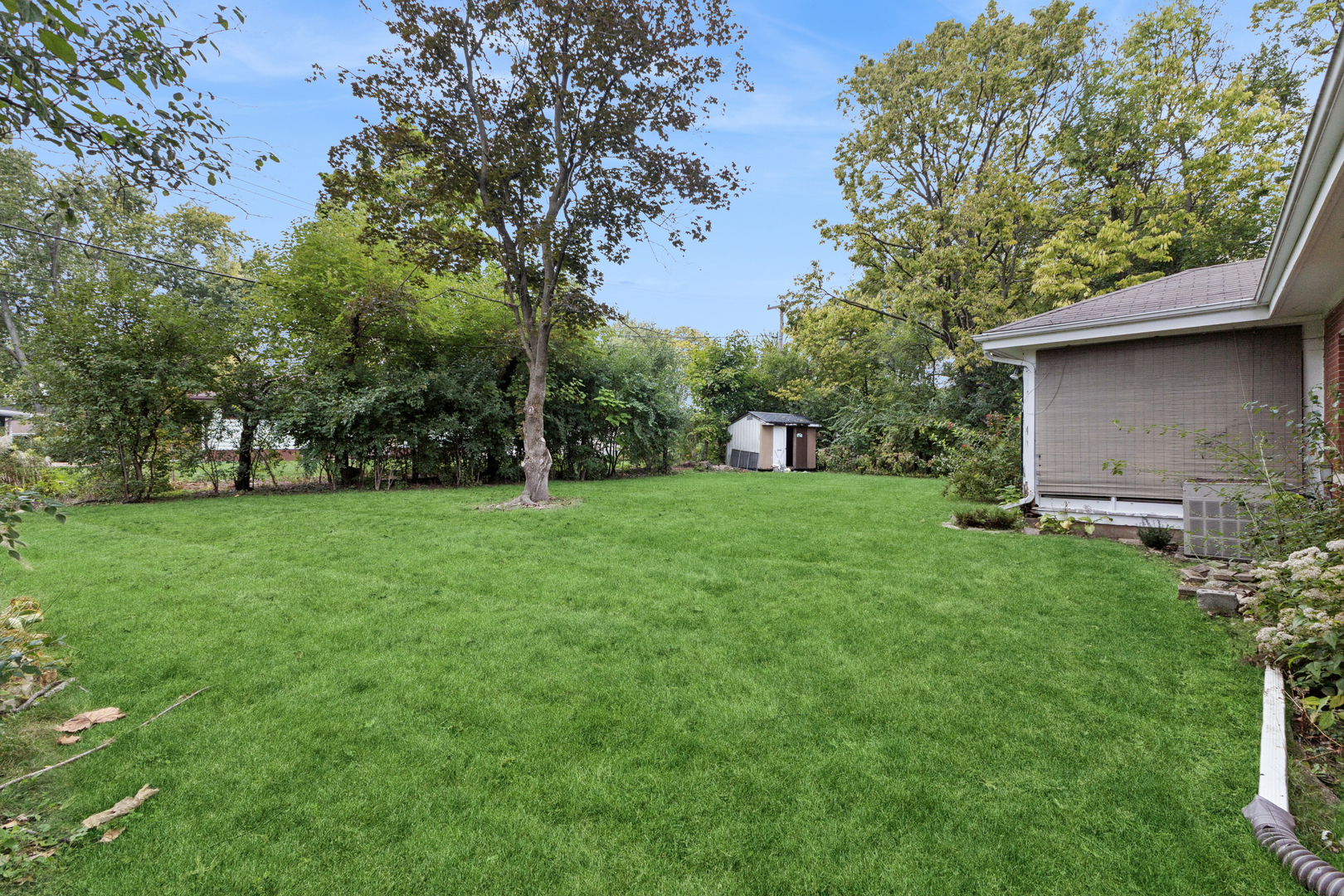 950 Gardner Road Flossmoor, IL 60422 - Photo 3 of 21 a view of a backyard with a garden